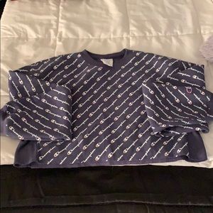 Champion cropped sweatshirt